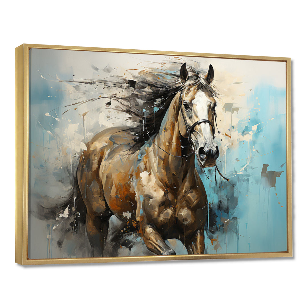 Whimsical Canter Galloping Horse - Horse Wall Decor