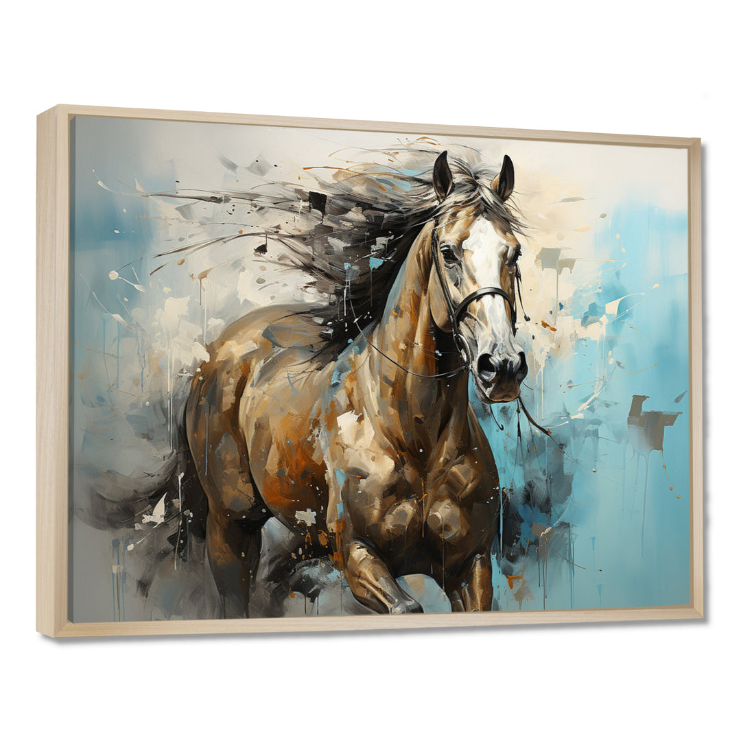 Whimsical Canter Galloping Horse - Horse Wall Decor