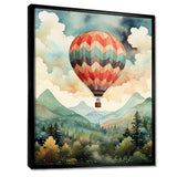 Classic Balloon Charm - Transportation Canvas Wall Art