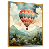 Classic Balloon Charm - Transportation Canvas Wall Art