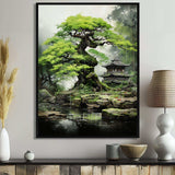 Japan Bonsai Serenity I - People Canvas Wall Art