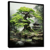 Japan Bonsai Serenity I - People Canvas Wall Art