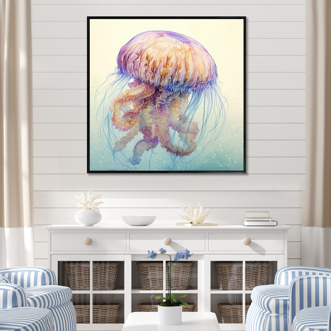Underwater Enchantment Jellyfish - Jellyfish Wall Decor