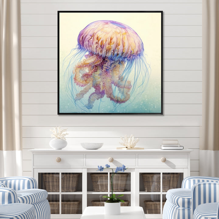 Underwater Enchantment Jellyfish - Jellyfish Wall Decor