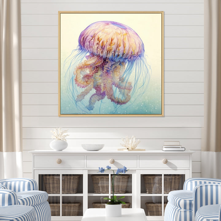 Underwater Enchantment Jellyfish - Jellyfish Wall Decor