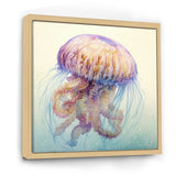 Underwater Enchantment Jellyfish - Jellyfish Wall Decor