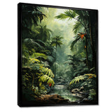 Sounds Of The Jungle - Landscapes Canvas Wall Art