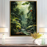 Sounds Of The Jungle - Landscapes Canvas Wall Art