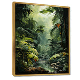 Sounds Of The Jungle - Landscapes Canvas Wall Art