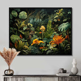 Sounds Of The Jungle I - Landscapes Canvas Wall Art