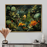 Sounds Of The Jungle I - Landscapes Canvas Wall Art