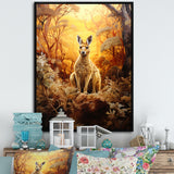 Kangaroo Portrait Ponder Bushland - Kangaroo Wall Art Prints