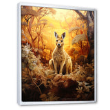 Kangaroo Portrait Ponder Bushland - Kangaroo Wall Art Prints