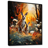 Kangaroo Eucalyptus Flower Oasis - Kangaroo Home Decor Art