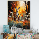 Kangaroo Eucalyptus Flower Oasis - Kangaroo Home Decor Art