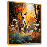 Kangaroo Eucalyptus Flower Oasis - Kangaroo Home Decor Art