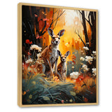 Kangaroo Eucalyptus Flower Oasis - Kangaroo Home Decor Art