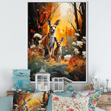 Kangaroo Eucalyptus Flower Oasis - Kangaroo Home Decor Art