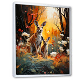 Kangaroo Eucalyptus Flower Oasis - Kangaroo Home Decor Art