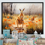 Kangaroo Path In Australia - Kangaroo Wall Art Prints