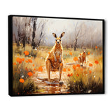 Kangaroo Path In Australia - Kangaroo Wall Art Prints