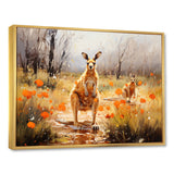 Kangaroo Path In Australia - Kangaroo Wall Art Prints