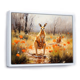 Kangaroo Path In Australia - Kangaroo Wall Art Prints