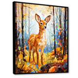 Deer Mosaic Forest Wildlife - Deer Wall Decor