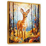 Deer Mosaic Forest Wildlife - Deer Wall Decor