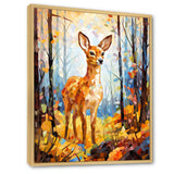 Deer Mosaic Forest Wildlife - Deer Wall Decor