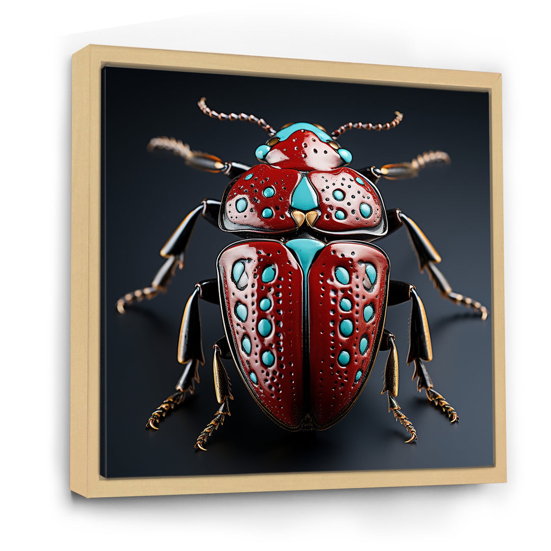 Mysterious Beetle Lullaby - Insects &amp; Bugs Canvas Wall Art