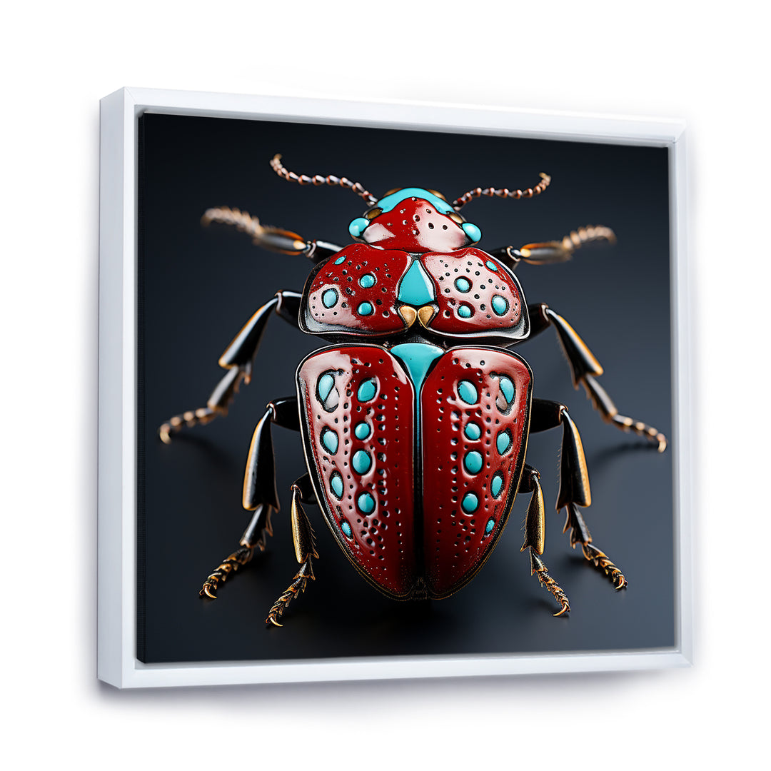 Mysterious Beetle Lullaby - Insects &amp; Bugs Canvas Wall Art