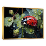 Rainy Ladybugs Lullaby - Ladybug Home Decor Art