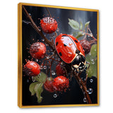 Ethereal Lady Bug Encounter - Ladybug Bedroom Wall Art