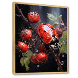 Ethereal Lady Bug Encounter - Ladybug Bedroom Wall Art
