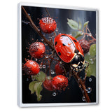 Ethereal Lady Bug Encounter - Ladybug Bedroom Wall Art