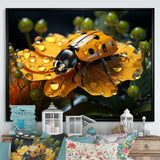 Sunshine Ladybug Travel Splendor - Ladybug Home Decor Art