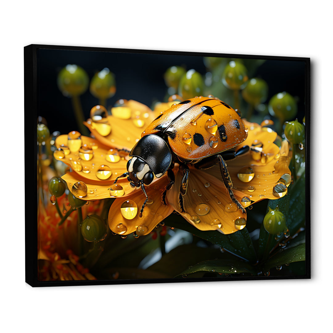 Sunshine Ladybug Travel Splendor - Ladybug Home Decor Art