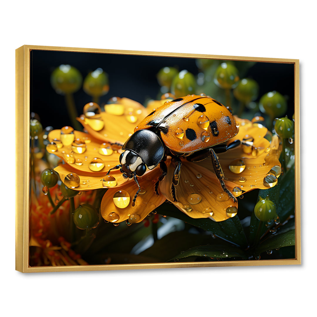 Sunshine Ladybug Travel Splendor - Ladybug Home Decor Art
