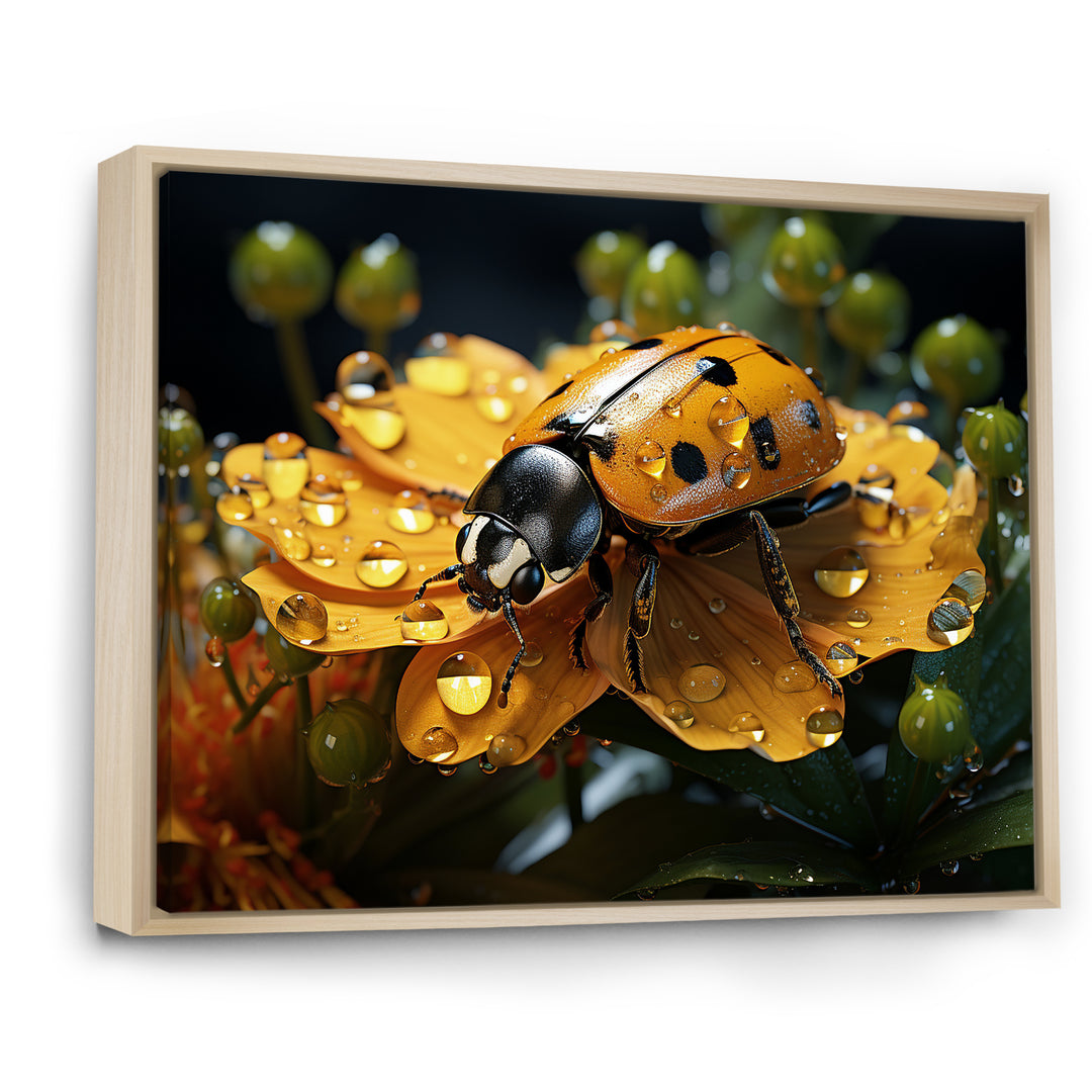 Sunshine Ladybug Travel Splendor - Ladybug Home Decor Art