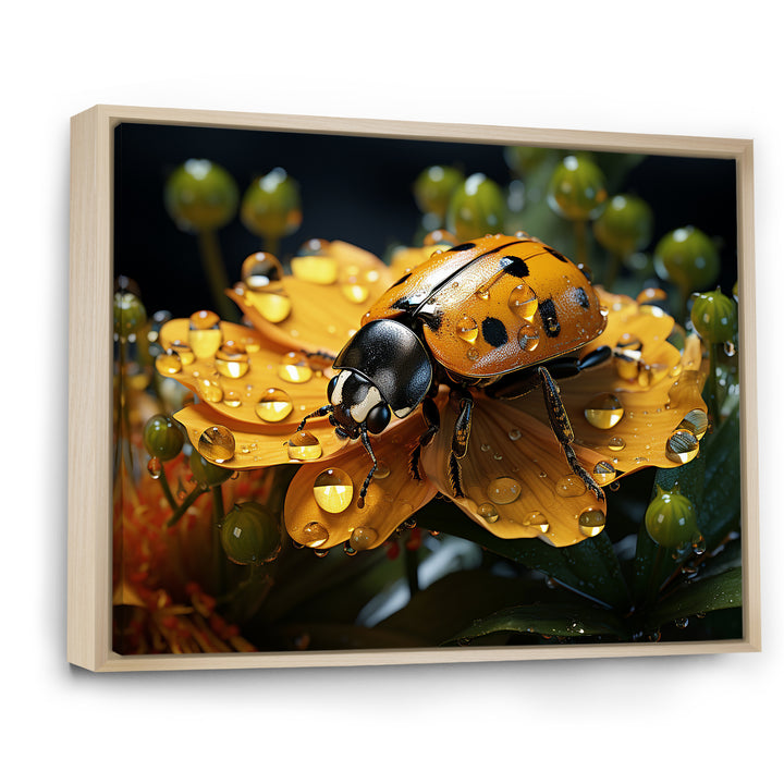Sunshine Ladybug Travel Splendor - Ladybug Home Decor Art