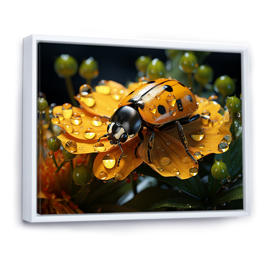 Sunshine Ladybug Travel Splendor - Ladybug Home Decor Art
