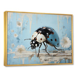 Garden Serenity Ladybug - Ladybug Canvas Wall Art