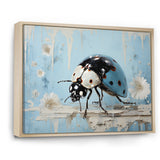 Garden Serenity Ladybug - Ladybug Canvas Wall Art