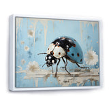 Garden Serenity Ladybug - Ladybug Canvas Wall Art