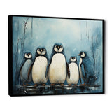 Minimalism Penguins Parade - Penguin Wall Decor