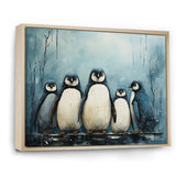 Minimalism Penguins Parade - Penguin Wall Decor