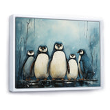 Minimalism Penguins Parade - Penguin Wall Decor