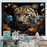 Leopard Elusive Hunter Portrait - Leopard Home Decor Art