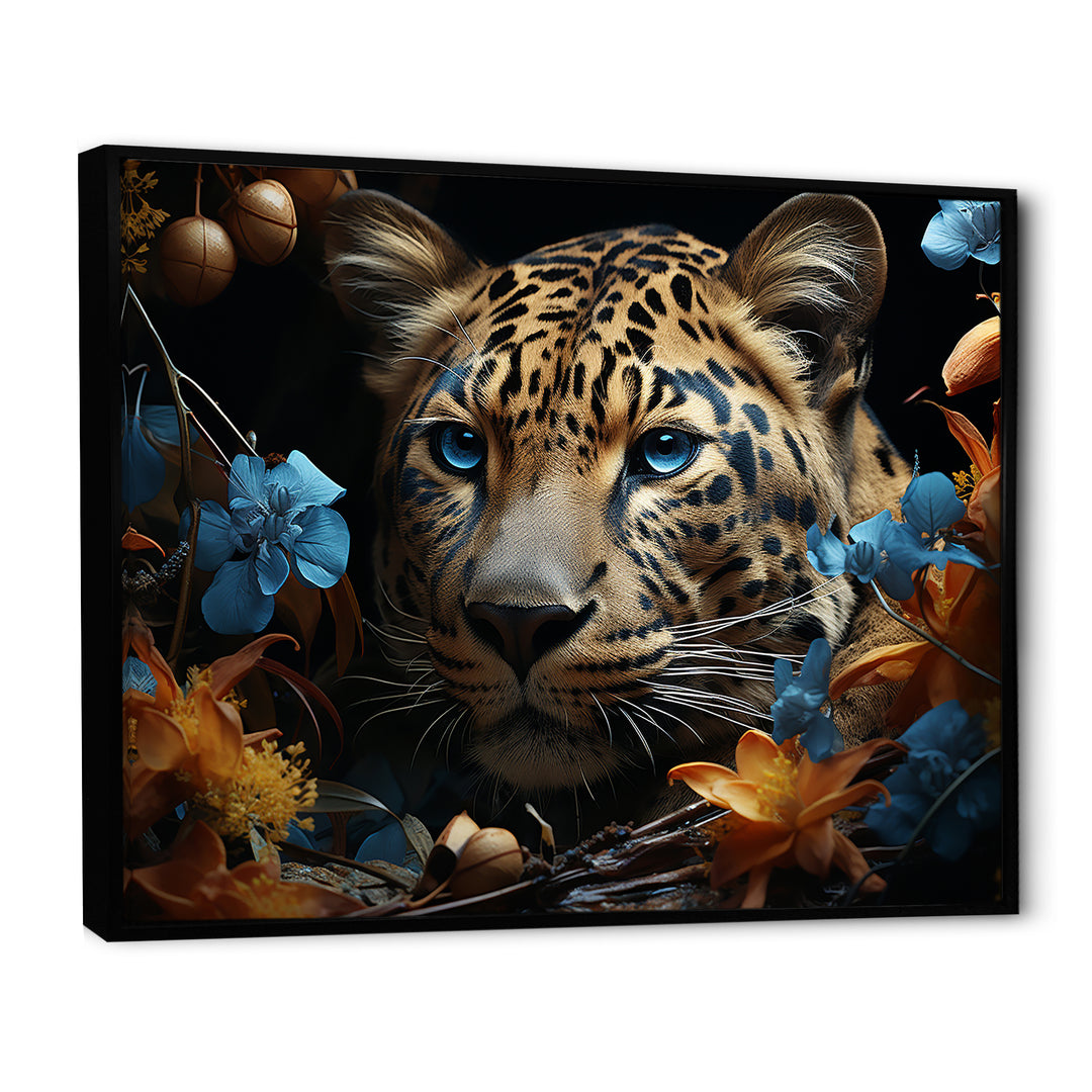 Leopard Elusive Hunter Portrait - Leopard Home Decor Art